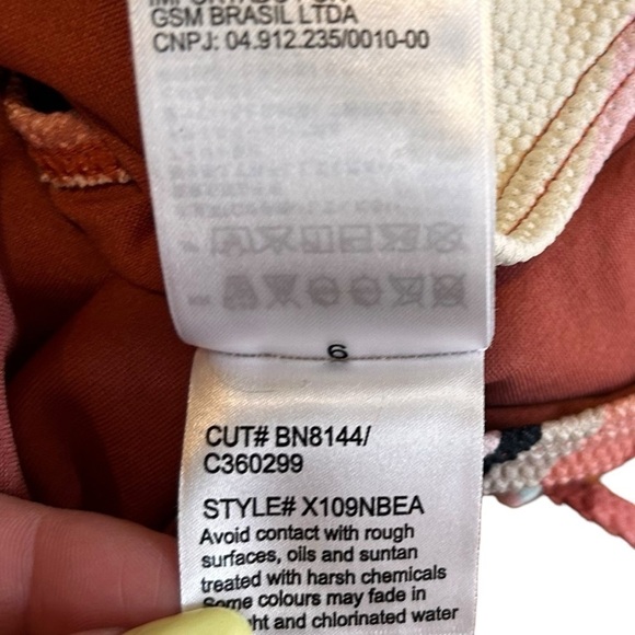 Billabong Easy Daze Swimsuit- Lace Up Stripe Swimsuit - Picture 12 of 14